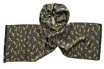 Кашне мужское Tranini 0462 серый леопард
