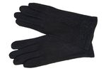 Перчатки женские шерстяные Tranini 00308 PERCH черные трикотажные