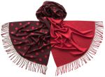 Палантин Tranini шерстяной красный  0426 PAL 13