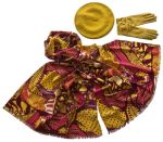 Комплект (берет, палантин, перчатки) Tranini 55003