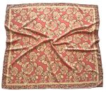 Платок женский Tranini шёлковый ручная обработка края 90х90 4078 PLATOK 2