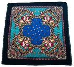 Платок шерстяной Tranini 0427 синий