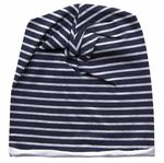 Шапка трикотажная Tranini 0851сине-белая