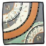 Платок женский Tranini из шёлка серый 0077 PLATOK 16