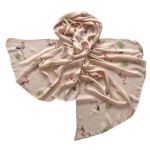 Палантин Tranini из хлопка бежевый 3731 PAL 1