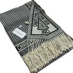 Палантин CHRISTIAN DIOR черный с белым 060112