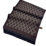 Шарф мужской Gucci коричневый  281102