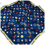 Платок шёлковый Louis Vuitton синий 280402