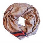 Платок Gucci серо-коричневый, 6005