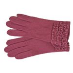 Перчатки  женские Tranini из шерсти  розовые 03201