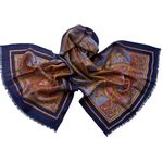 Палантин Tranini 1001 PAL 8  шелк и  шерсть