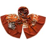 Палантин Tranini 0776 PAL 9  шелк и  шерсть