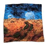 Платок картина Tranini из шелка 0576 PLATOK 3