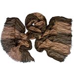 Мужской жатый шарф Tranini 0456 PAL 2 из хлопка с вискозой