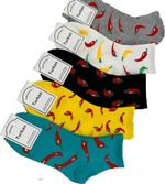 Носки средней длины яркие 5 пар  TURKAN T0001