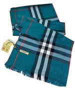 Палантин Burberry В0009 морская волна