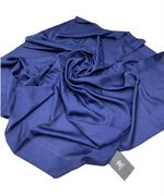 Шелковый платок Chanel 510198 синий