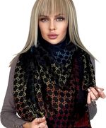 Платок Gucci радуга черный261221