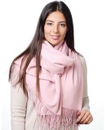 Палантин женский Cashmere  розовый 211102