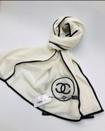 Палантин  женский CHANEL молочный 281202