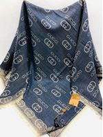 Платок Gucci черный с люрексом 050814