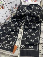 Палантин GUCCI черный 02092403