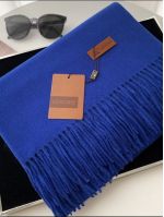 Палантин женский GERUNSI  теплый яркий синий 04092321