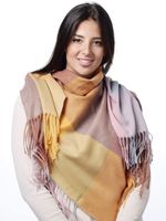 Платок Cashmere бежевый 190928