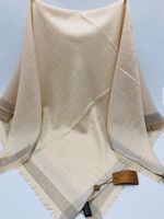 Платок Gucci бежевый с люрексом 050813