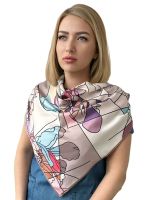 Шелковый платок TORIOLLI бежевый 20022503