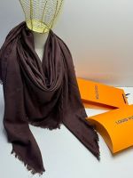 Платок брендовый LV коричневый  28092304