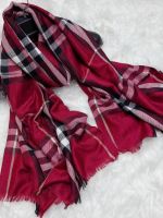 Палантин Burberry красный 03112510