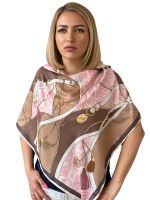 Шелковый платок TORIOLLI бежевый 30012300