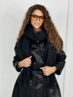 Шарф зимний  теплый 14112403 черный