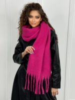 Шарф зимний  теплый 14112404 розовый