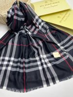 Палантин Burberry черный  03112516