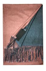 Палантин Cashmere розово-серый, 8006