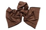 Шарф мужской шерстяной Tranini 01331 коричневый
