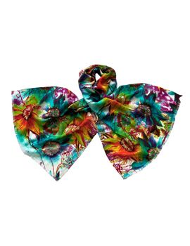 Палантин Tranini из шёлка и шерсти 0001