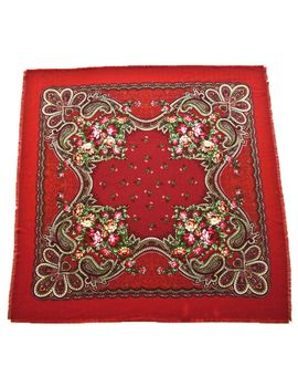 Платок шерстяной Tranini 0431 красный