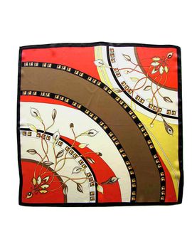 Платок женский Tranini из шёлка разноцветный 0076 PLATOK 16