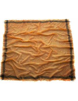 Платок Tranini из микромодала  оранжевый 0151 PLATOK 12