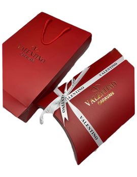 Комплект пакет и подарочная коробка VALENTINO KomplV