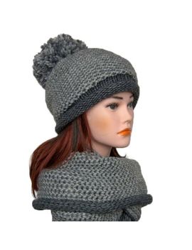 Комплект молодежный Tranini 5081 шапка и снуд