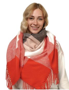 Платок Cashmere оранжевый 190929