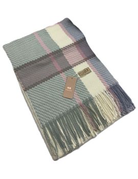 Палантин женский Cashmere  бирюзовый 181125