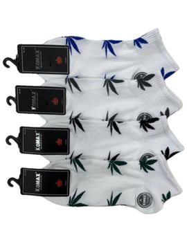 Носки мужские средней длины белые 5 пар  KOMAX T0002