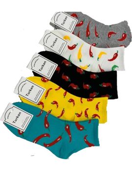 Носки средней длины яркие 5 пар  TURKAN T0001