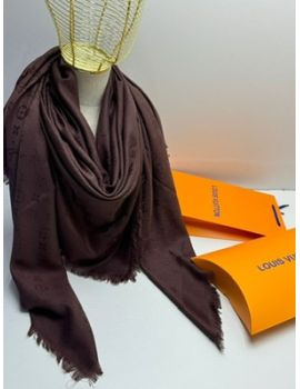 Платок брендовый LV коричневый  28092304
