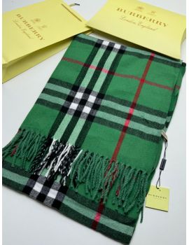 Шарф мужской  Burberry зеленый 03112506